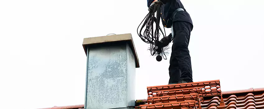 Chimney Brush Cleaning in Alhambra, California