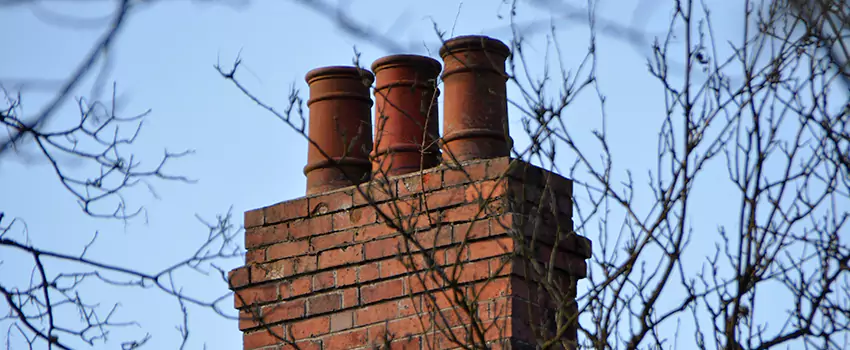 Chimney Crown Installation For Brick Chimney in Alhambra, California